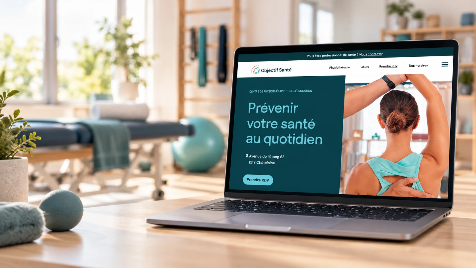 Site internet médical d’Objectif Santé conçu pour informer et rassurer les patients